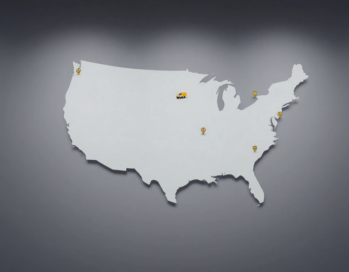 Dumpster Service Areas Map