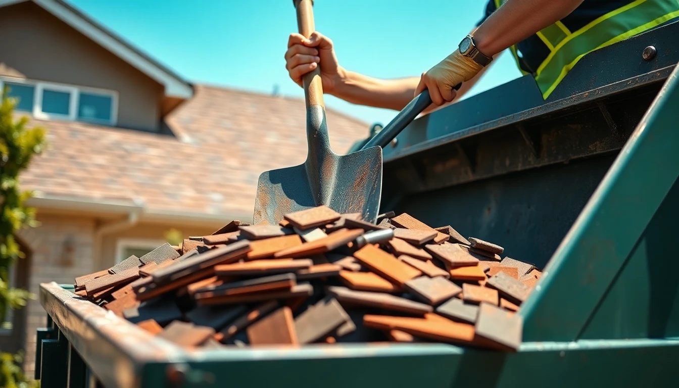 Dumpster for Roofing & Shingles